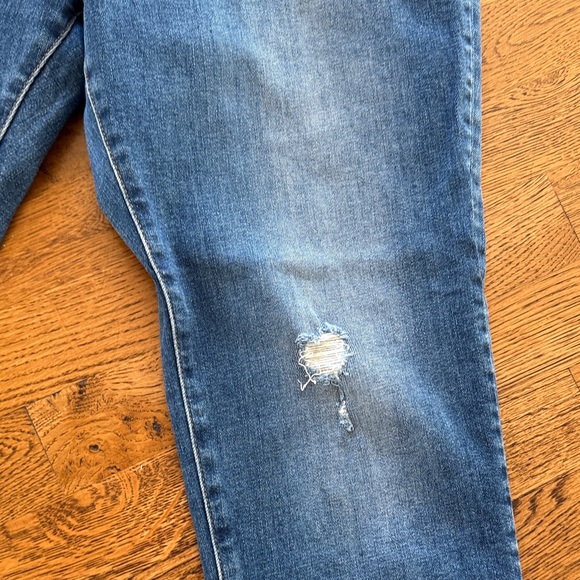 JCrew The Toothpick Distressed Skinny Jeans sz32 - Picture 3 of 4